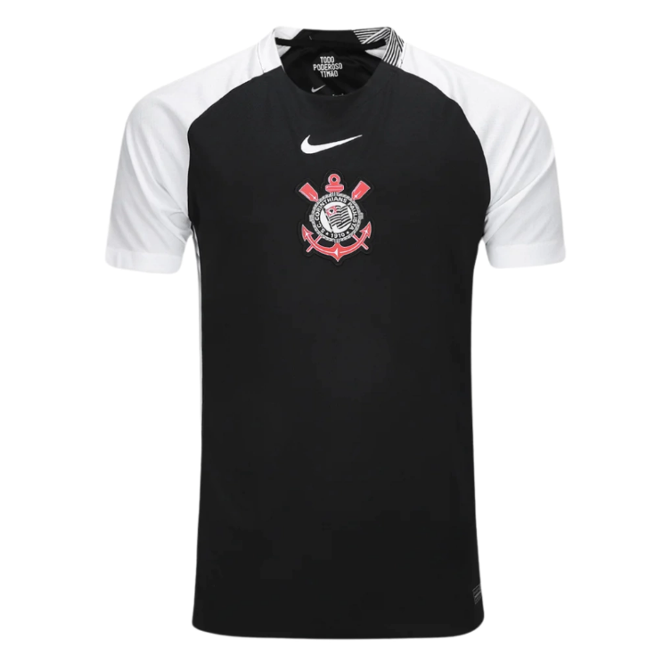 Camisa Corinthians Nike Preta Masculina Temporada 25/26