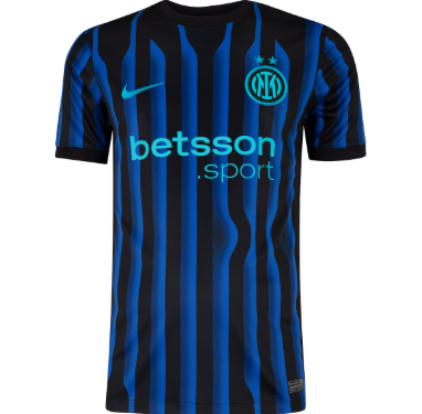 Camisa Inter de Milão Nike Azul e Preta Masculina Temporada 25/26