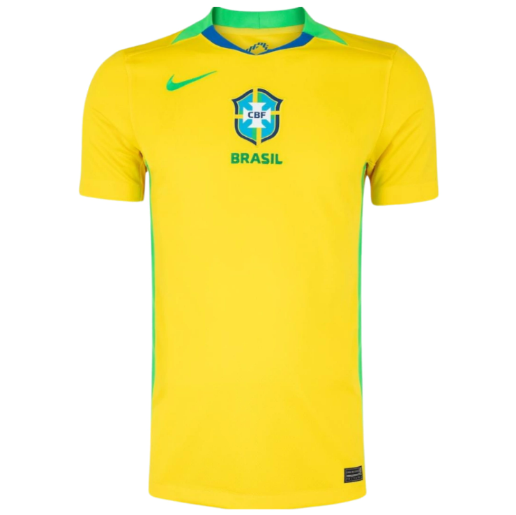 Camisa Brasil Nike Amarela Masculina Temporada 25/26