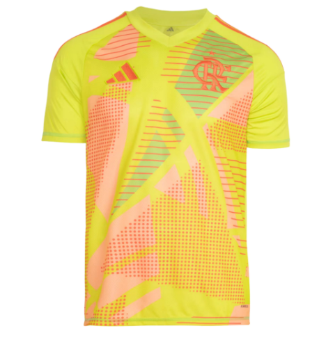 Camisa Goleiro I Flamengo Temporada 25/26 Adidas Masculina
